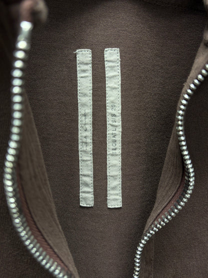 SS2020 Rick Owens ‘Tecuatl’ Blood ‘Jason’ Zip-Up Hoodie
