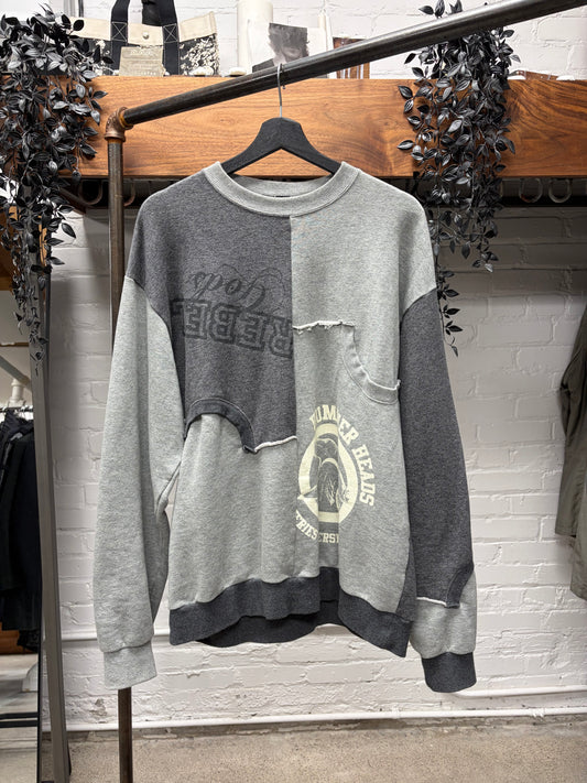 Undercover ‘Paper Doll’ Re-Edition Reconstructed Grey Sweatshirt