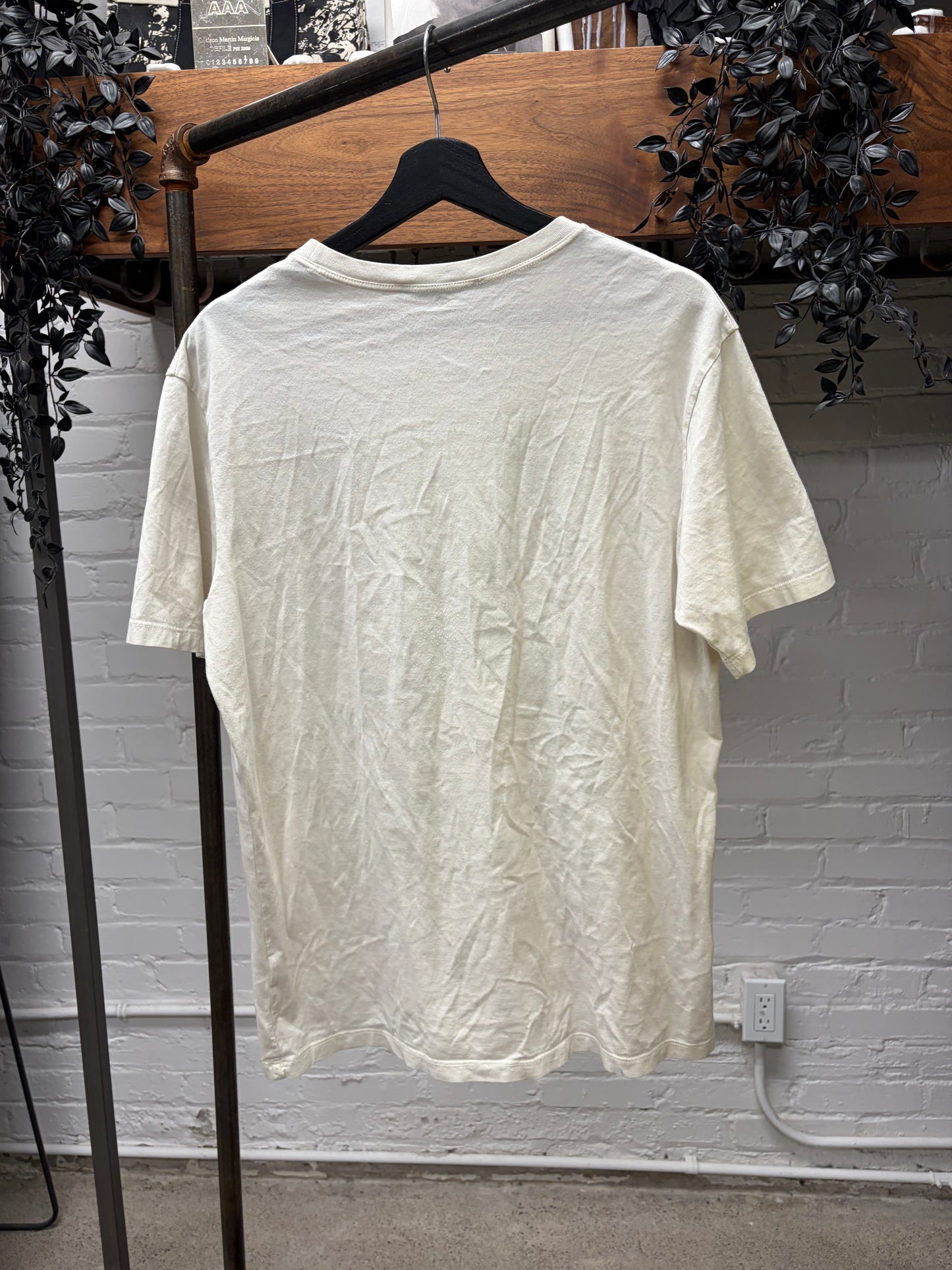 AW2006 Raf Simons Icarus Surgit ‘Aether et Anima’ White Graphic T-Shirt