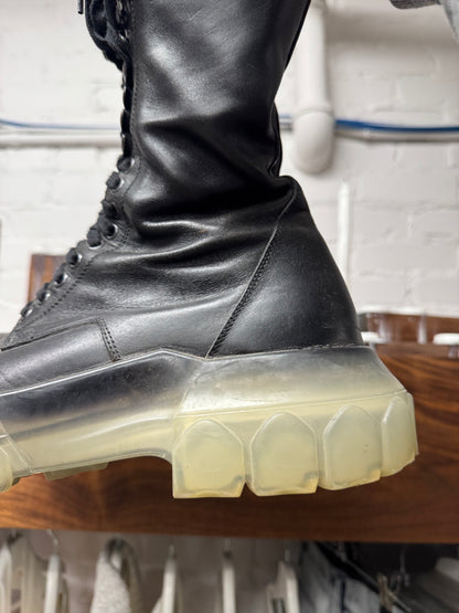 AW2018 Rick Owens ‘Sisyphus’ Tractor Combat Boots