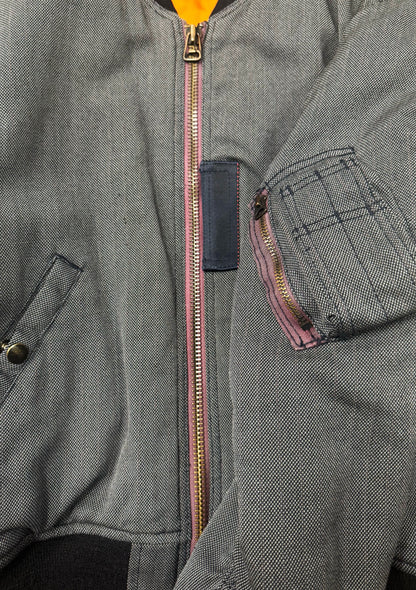 AW2006 Comme Des Garçons Homme Tweed ‘MA-1’ Bomber Jacket