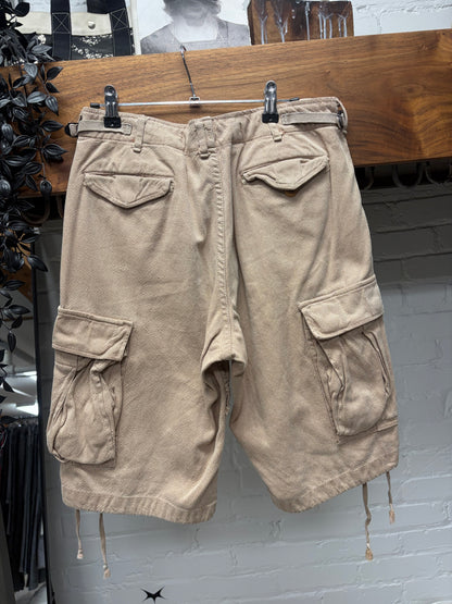 1997 General Research ‘Parachute’ Pocket Denim Cargo Shorts