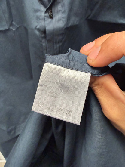 SS2009 Dior Homme Frilled Button Up Sleeveless Shirt