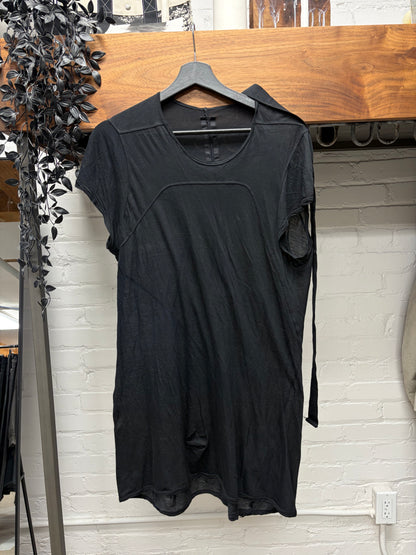 AW2008 Rick Owens ‘Stag’ Sheer Black ‘Level’ Tank Top