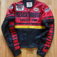 Kadoya K’s Leather ‘Blackhorse Racing Team’  Armored Leather Moto-Biker Jacket