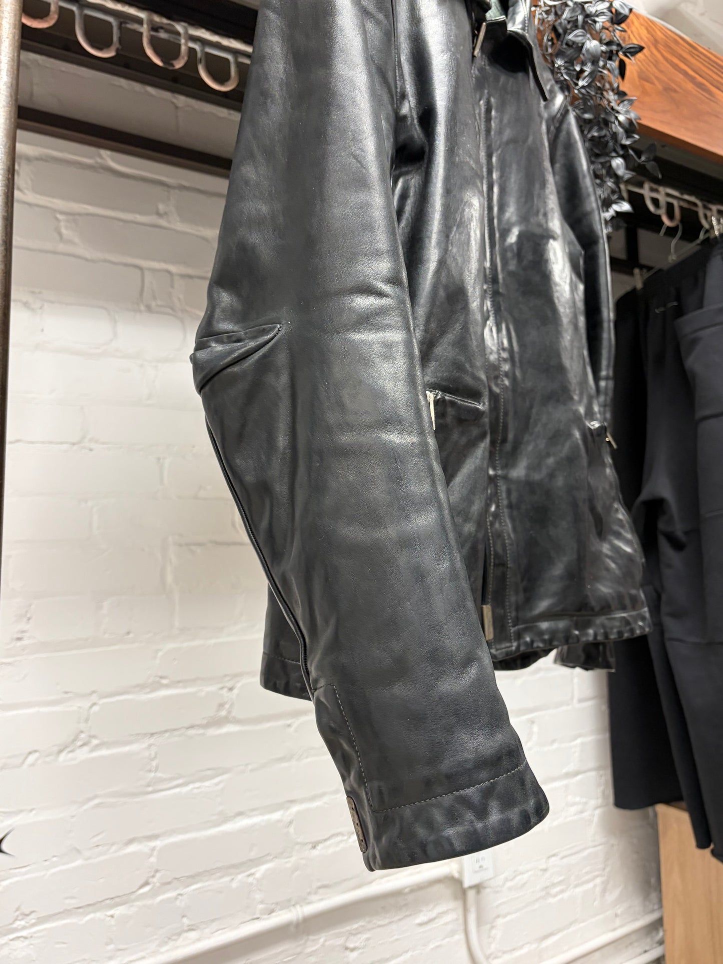 Carol Christian Poell ‘LM/2498 CORS PTC/010’ Scar Stitch Leather Jacket