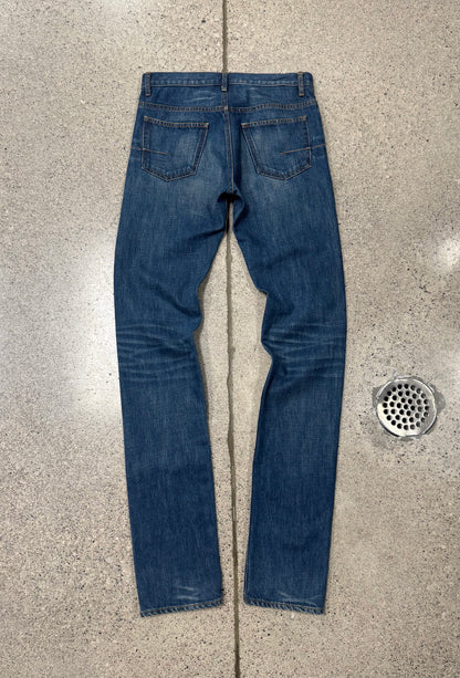 SS2003 Dior Homme by Hedi Slimane ‘Clawmark’ Unaltered Blue Denim