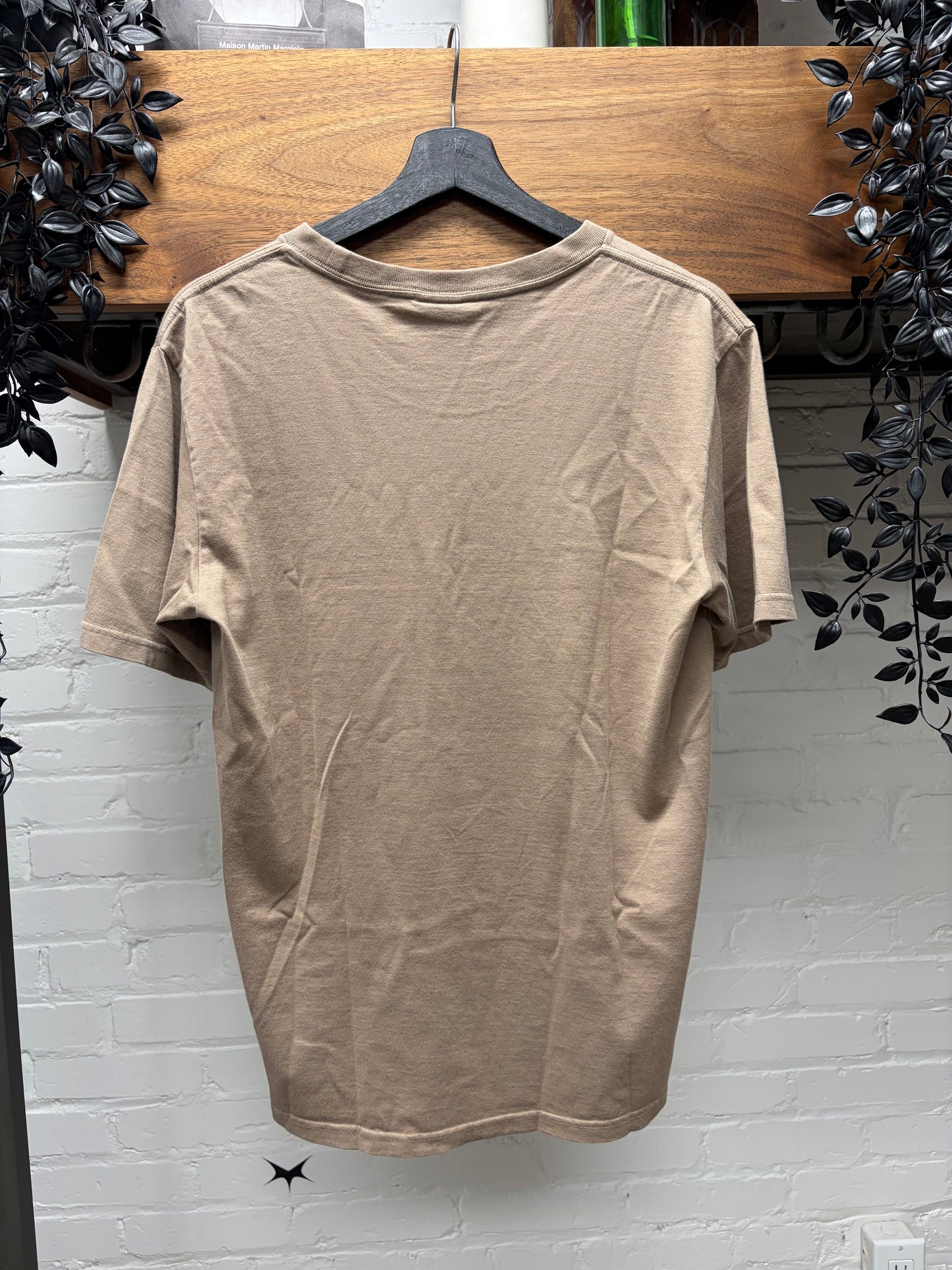 SS2007 Number (N)ine ‘About a Boy’ Skeleton Duel Brown Graphic T-Shirt