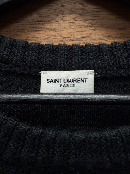 SS2016 Saint Laurent by Hedi Slimane ‘Surf Sound’ T-Rex Knit Sweater