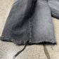 2018 Balenciaga ‘Washed Black’ Cutoff Denim Shorts