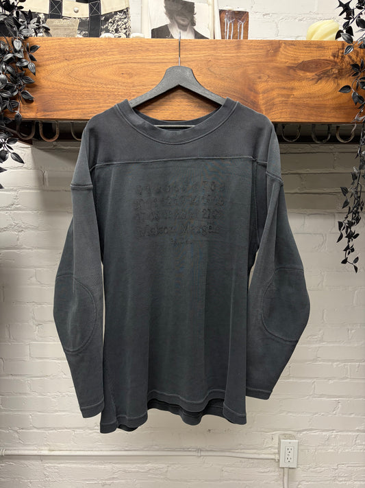 Maison Margiela Heavyweight Washed Black Sweatshirt