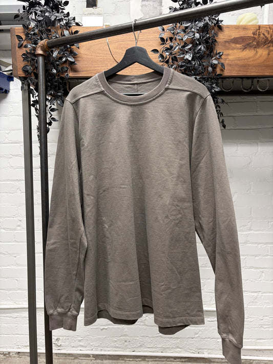 SS2023 Rick Owens ‘Edfu’ Dust Brown Sweatshirt