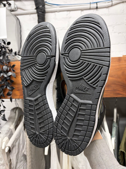 2017 Comme Des Garçons Homme Plus x Nike Dunk Clear High Top Sneakers