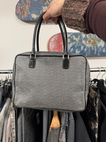 Vintage Miu Miu Leather ‘Bow’ Shoulder Bag