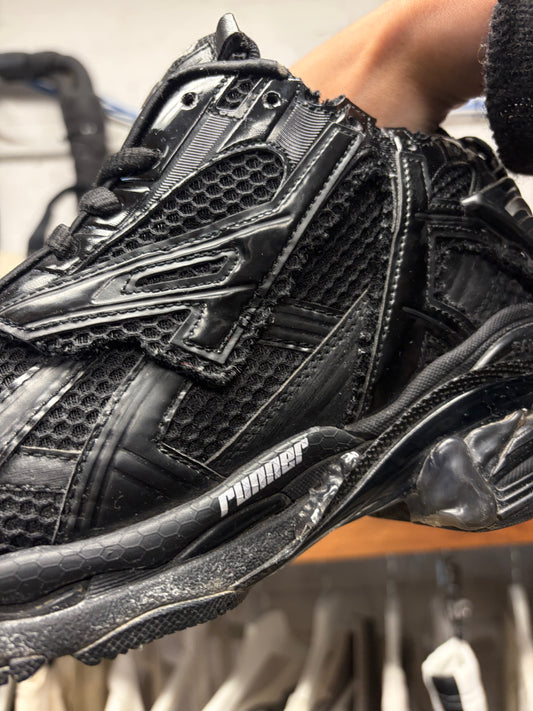 Balenciaga ‘Runner’ Triple Black Low Top Sneakers