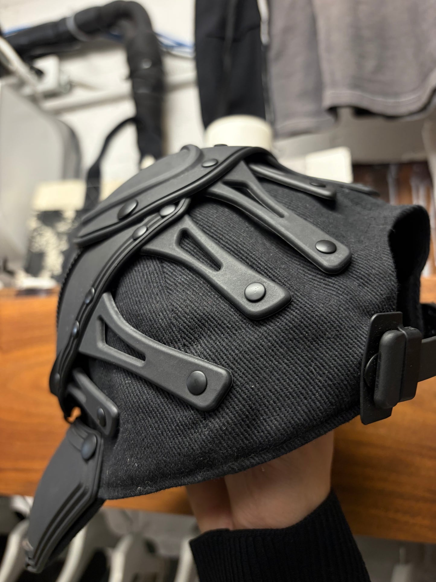 Innerraum Berlin Technical Black ‘I42 Helmet Cap’