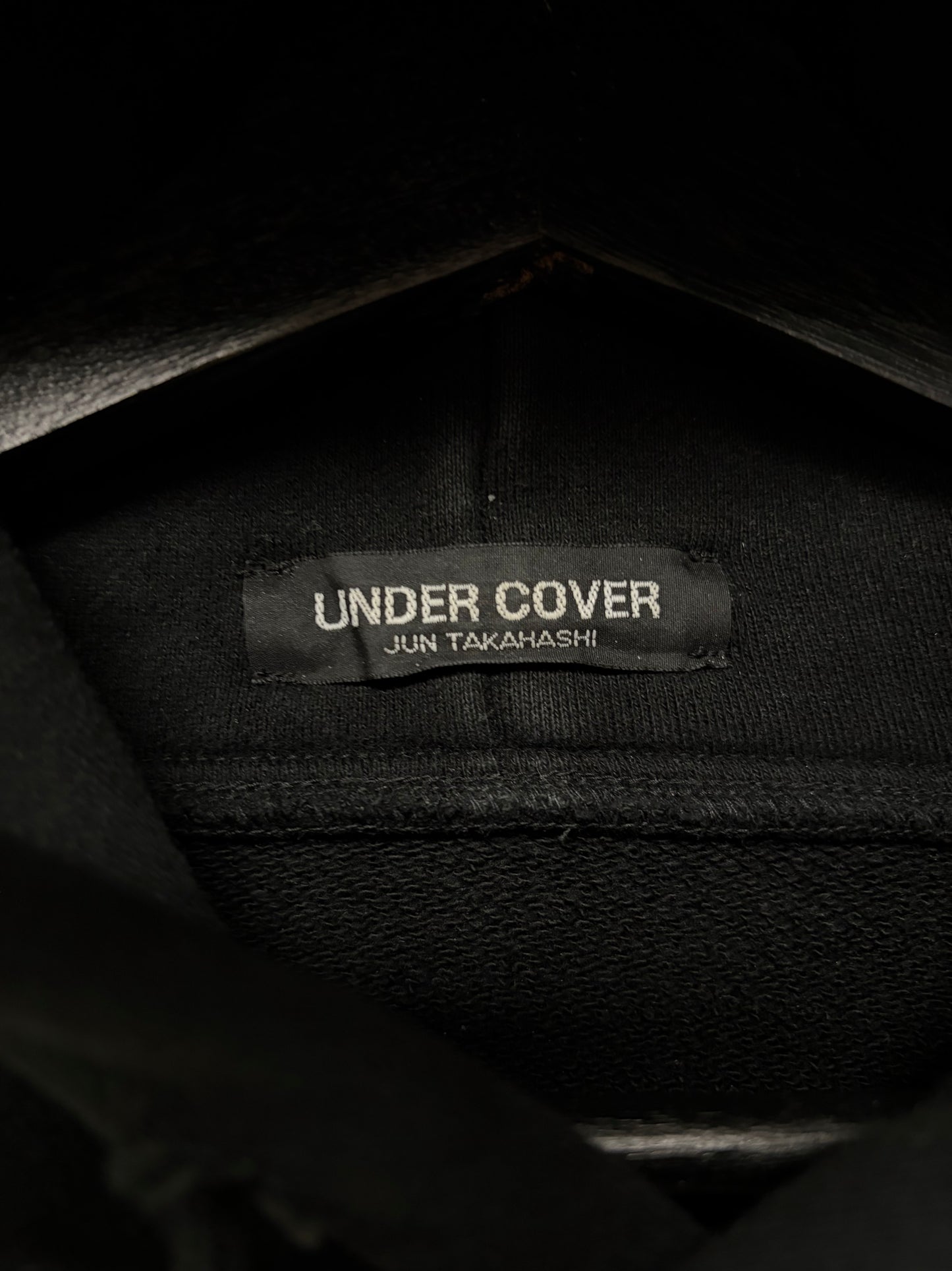 Undercover ‘Brain Skull’ Black Graphic Pullover Hoodie