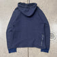 1997 Helmut Lang ‘Contrast Cuff’ Single Zip Pocket Pullover Hoodie