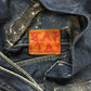 1/1 pair of Kapital ‘Okinawa’ Patchwork Blue Wide Cut Denim