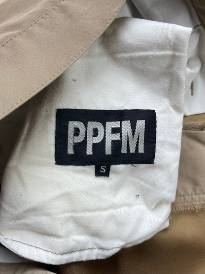 PPFM Wide Leg Brown ‘Parachute’ Cargo Pants