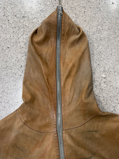 Isamu Katayama ‘Backlash’ Leather Full Zip Gimp Jacket
