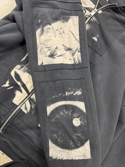 SS2024 Enfants Riche Deprimes  ‘Madonna Assemblage’ Zip-Up Hoodie