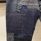 2022 Junya Watanabe Black Patchwork Denim