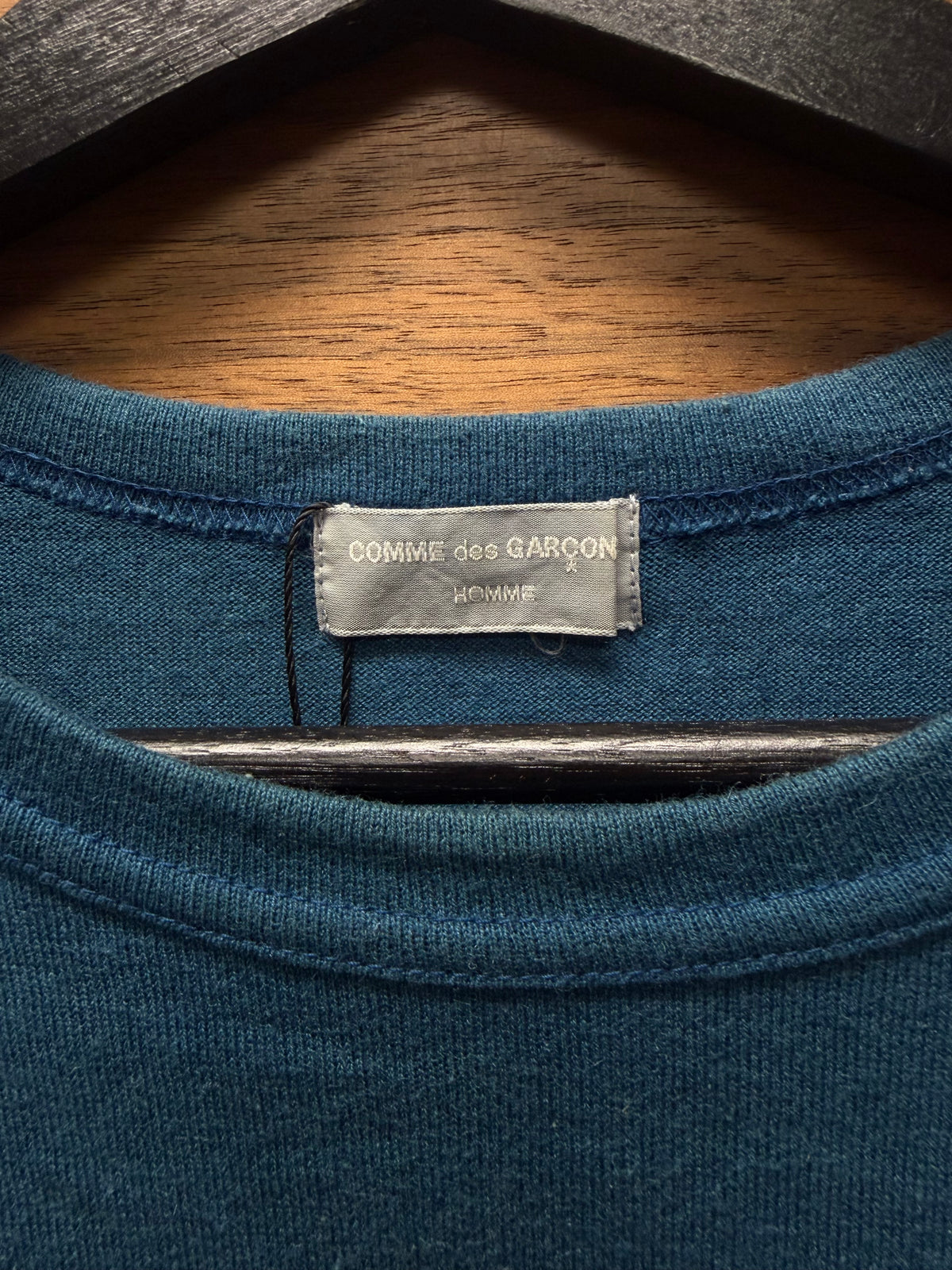 SS1998 First Edition Comme Des Garçons Homme ‘Split Logo’ Reconstructed T-Shirt