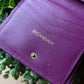 Yves Saint Laurent Purple Monogram Wallet