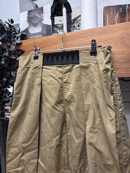 Kapital ‘Easy Beach Go’ Balloon Cut Brown 3/4 Length Pants