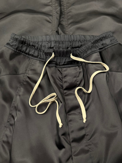 SS2019 Rick Owens ‘Babel’ Wide Leg ‘Pusher’ Tearaway Track Pants