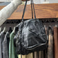 2003 Balenciaga ‘Matrix’ Parachute Black Leather Shoulder Bag