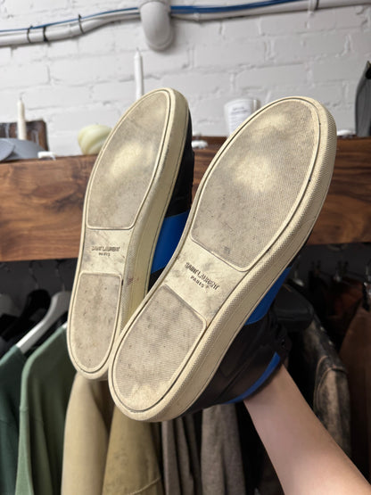 Saint Laurent ‘SL/01’ Court High Leather Trainers