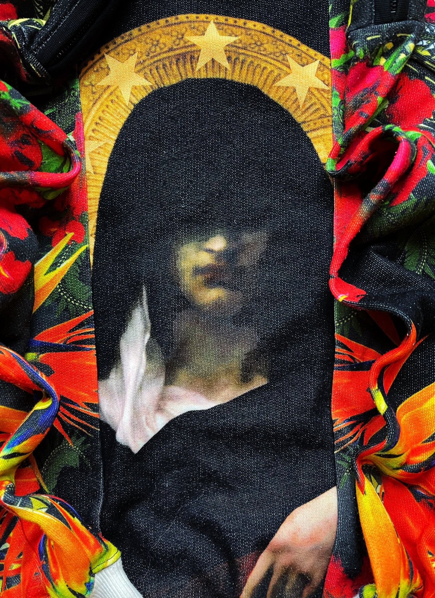 Spring Summer 2012 Givenchy ‘Birds of Paradise’ Madonna Crewneck Sweatshirt