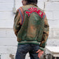 Vintage 1990’s Avirex ‘Champs’ Chenille Patch Leather Varsity Jacket