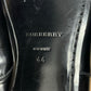 Burberry Matte Black Calfskin Leather Oxford Shoes