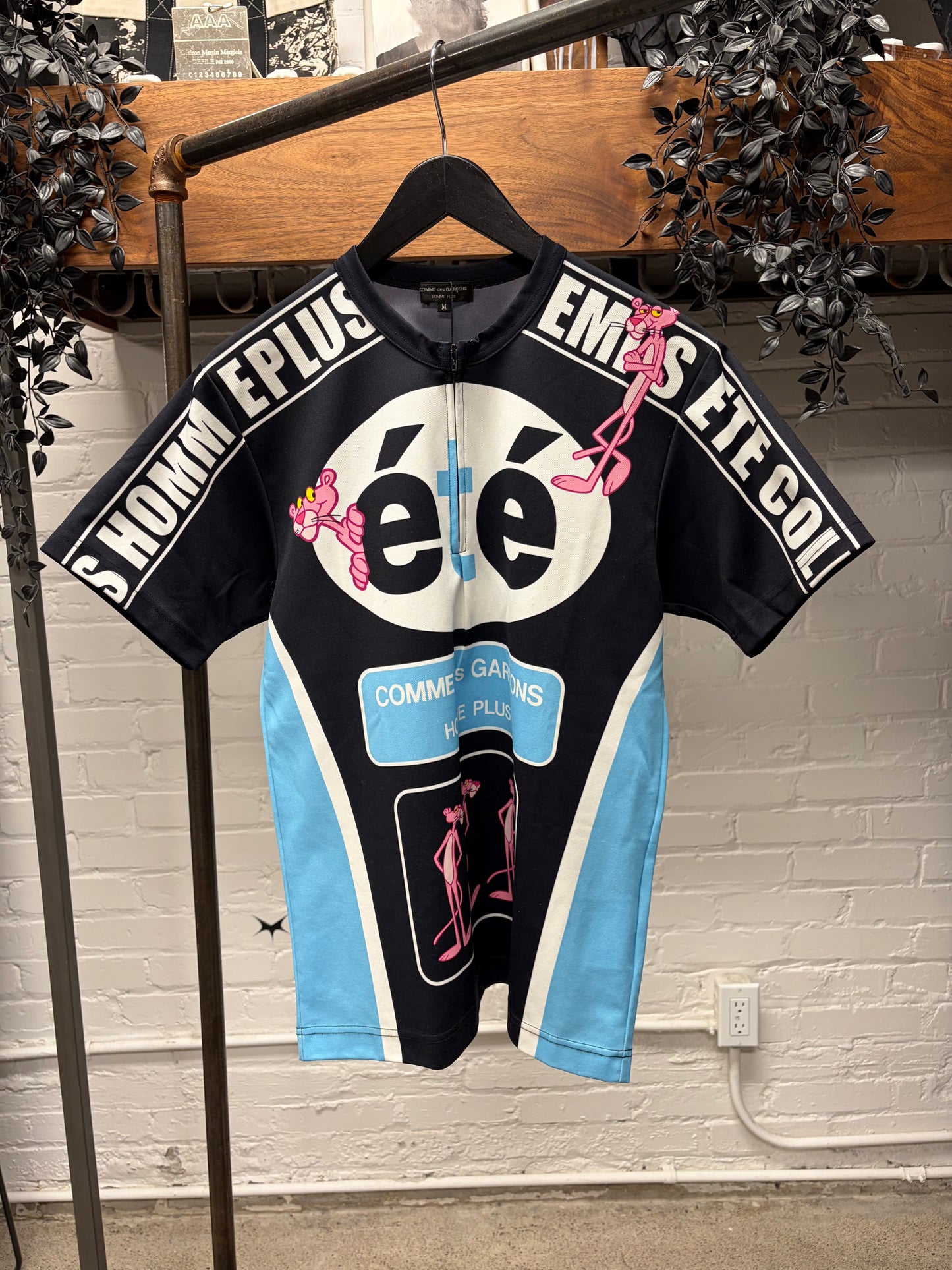 SS2005 Comme Des Garçons Homme Plus x Pink Panthers Bike Tracksuit Top