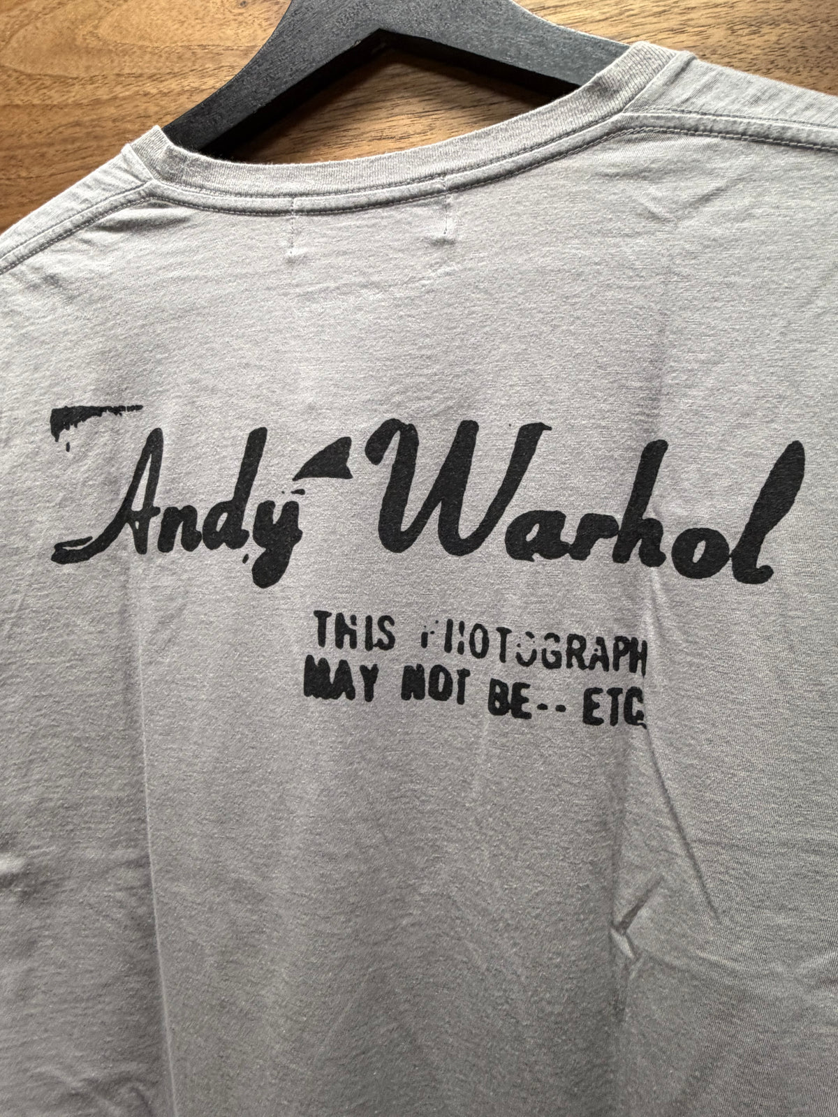 Hysteric Glamour x Andy Warhol ‘Don’t Think’ Portrait Graphic T-Shirt