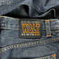 W&LT by Walter Van Beirendonck Boot Cut Washed Blue Denim