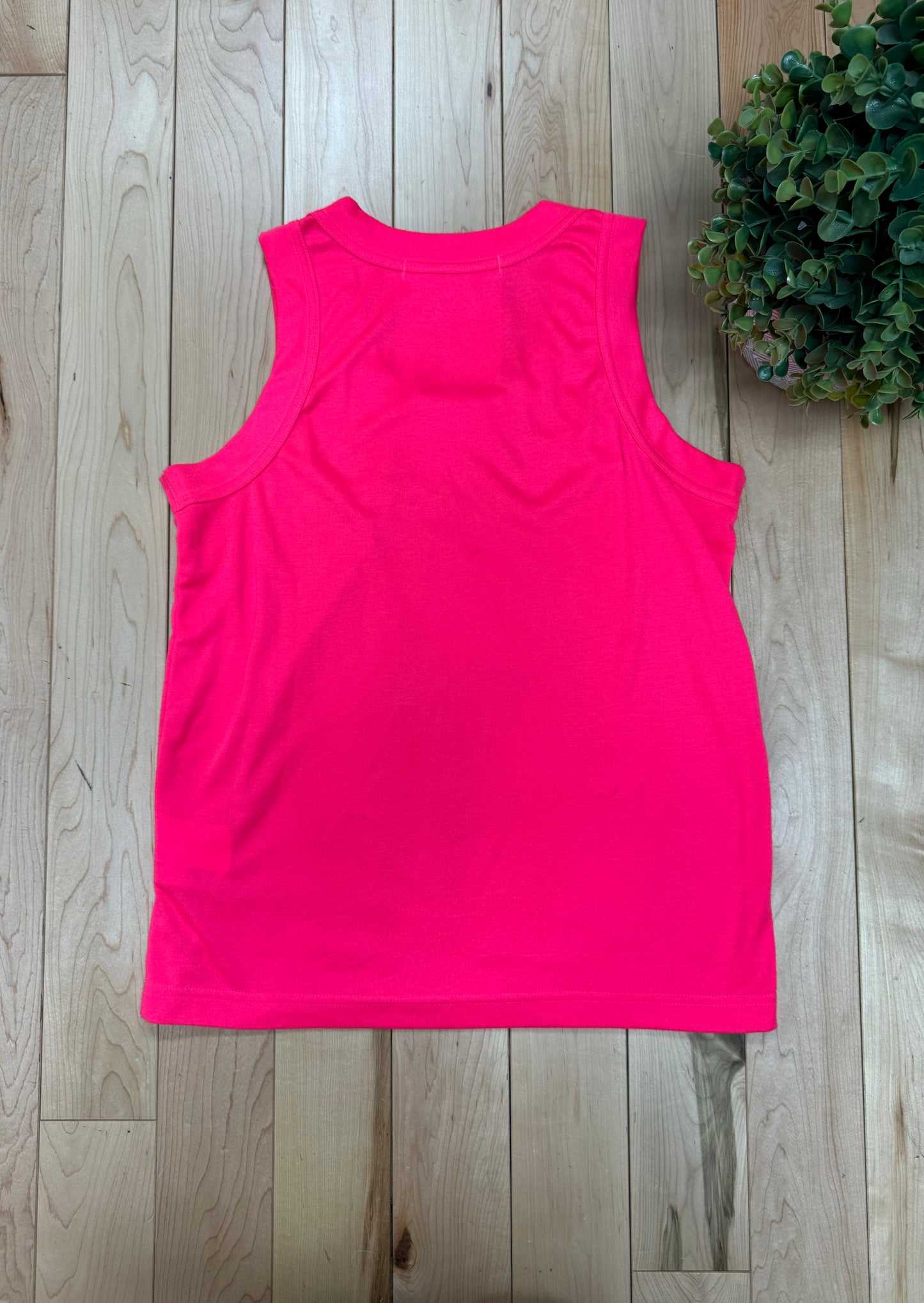 SS2019 Junya Watanabe Neon Pink Tank Top