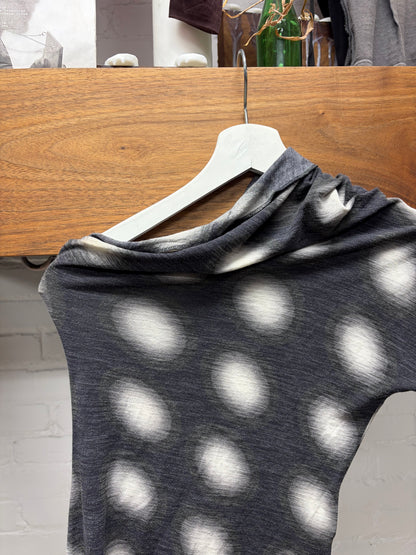 AW2008 Maison Martin Margiela Asymmetric ‘Off the Shoulder’ Long Sleeve Shirt