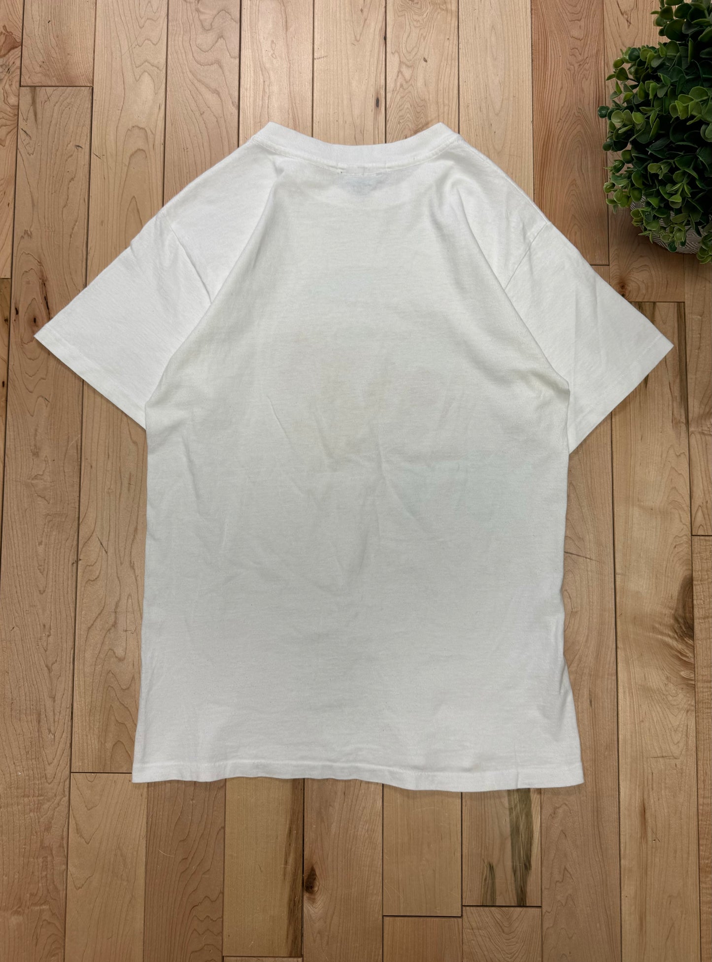 1998 Undercover ‘New World Order’ White Graphic T-Shirt