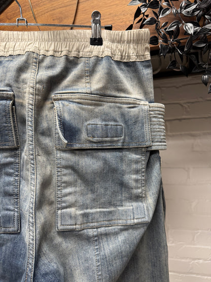 AW2019 Rick Owens ‘Hustler’ Creatch Cargo Pants