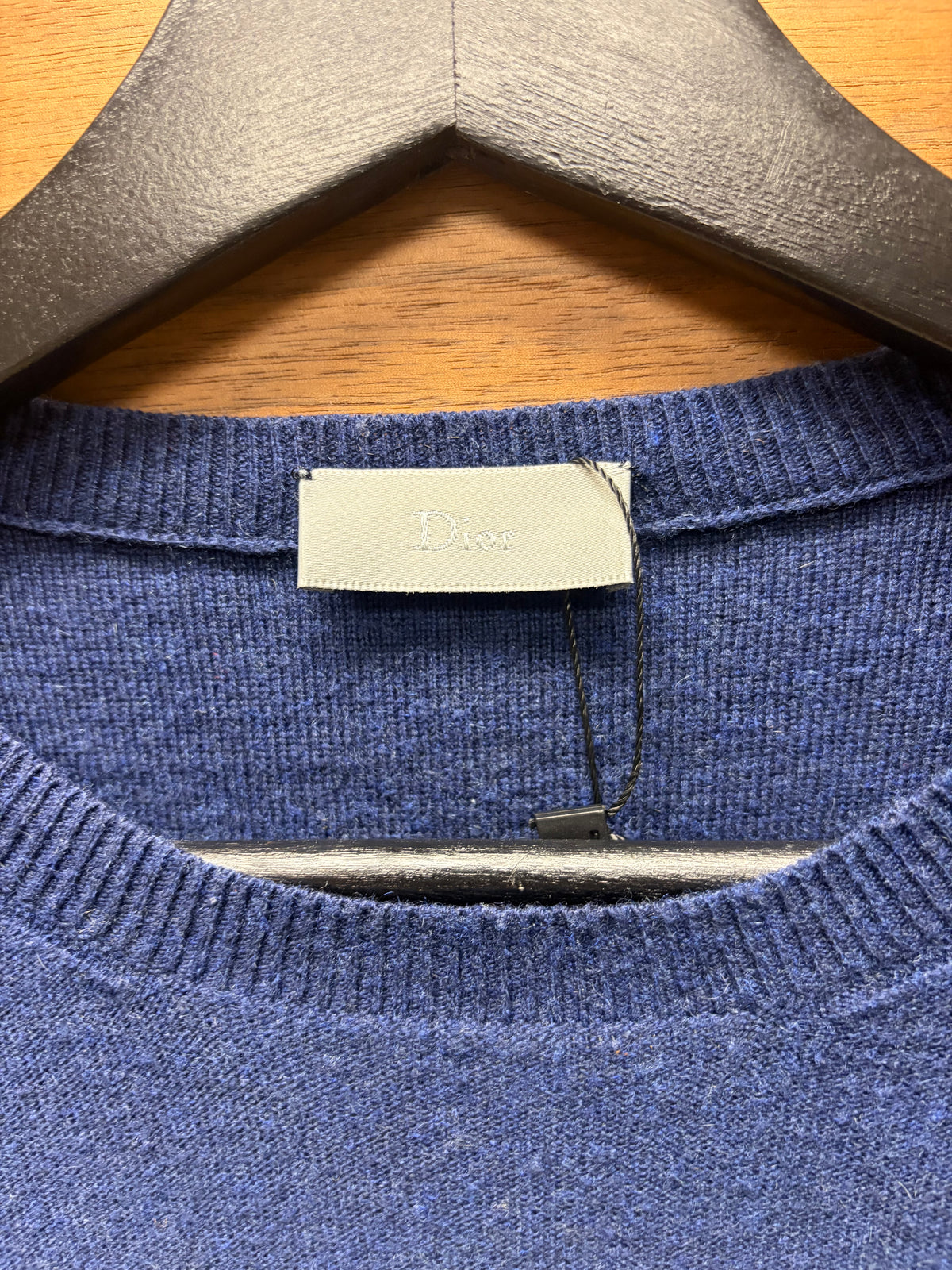 Dior Homme Blue/White Striped Knit Sweater