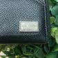 Dolce & Gabbana Mainline Black Pebbled Leather Wallet