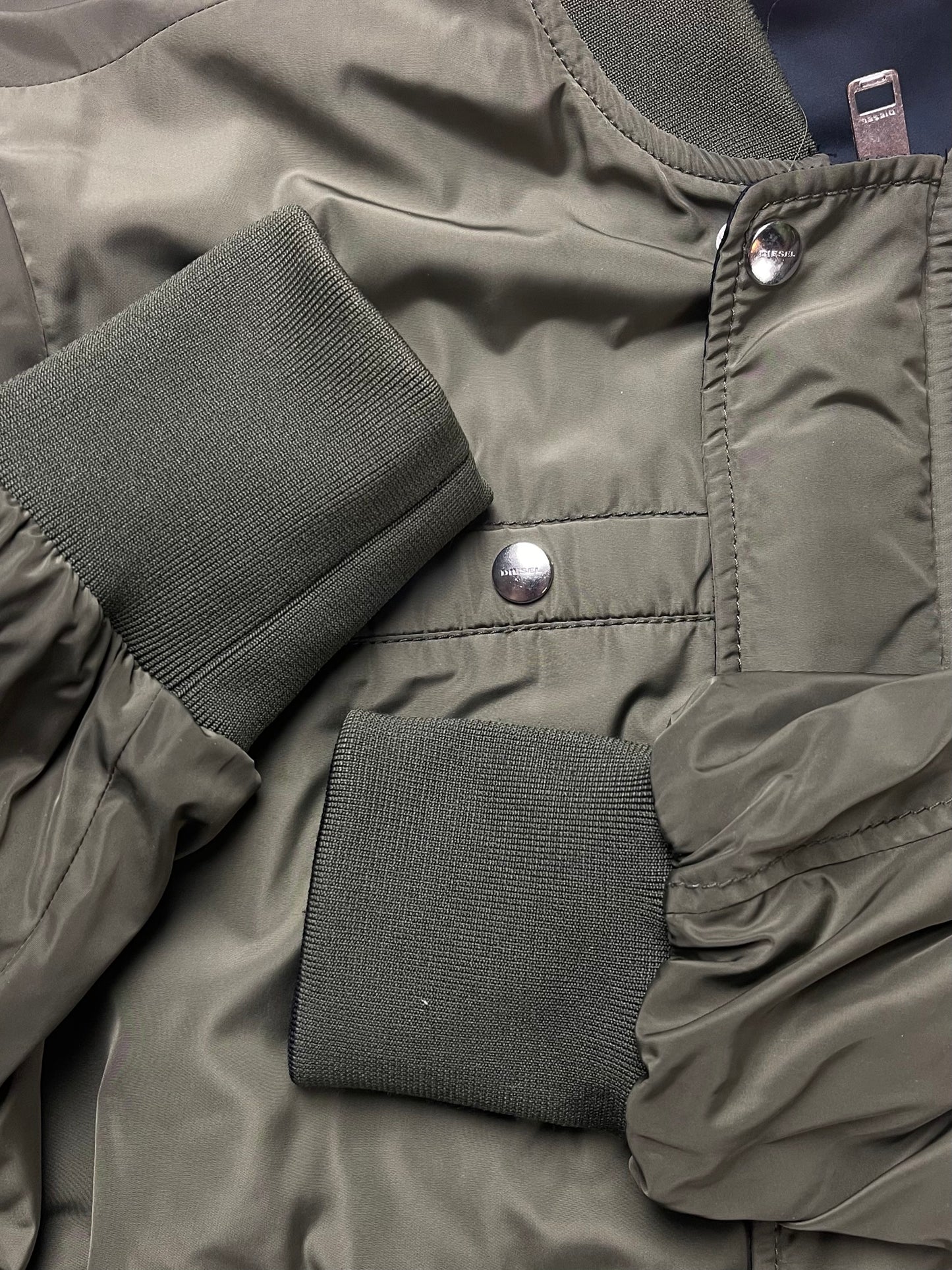 Diesel Military Green MA-1 Bomber Jacket