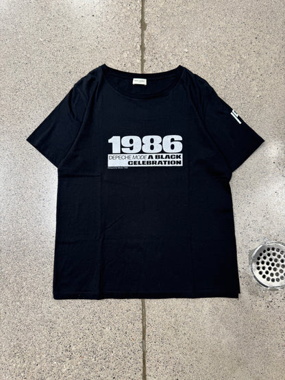 2017 Saint Laurent ‘Depeche Mode’ Graphic T-Shirt
