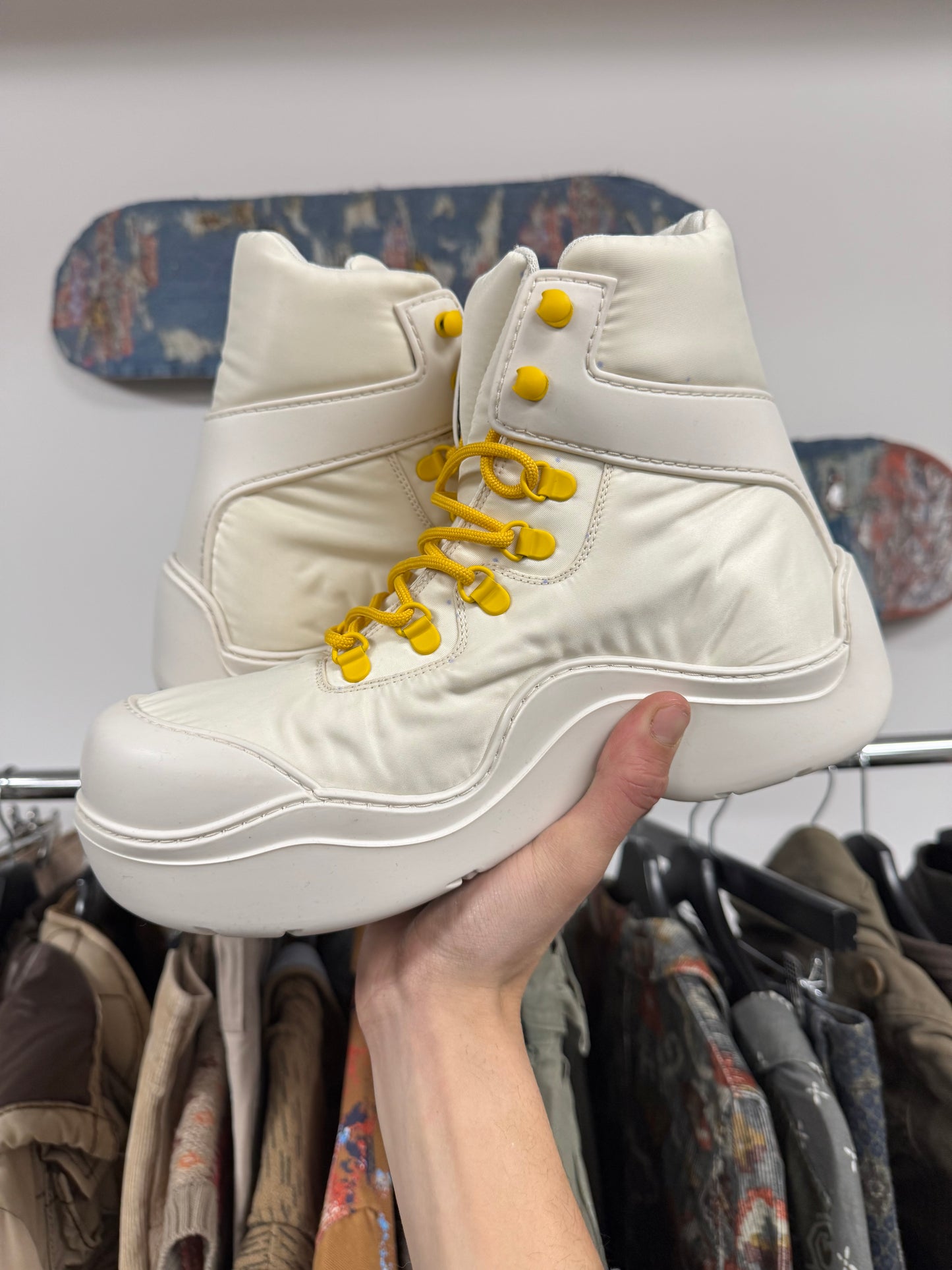 Bottega Veneta ‘Puddle’ Bomber Hiking Boots