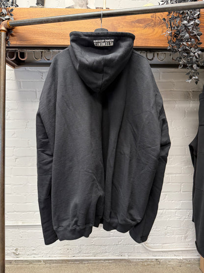 AW2018 Vetements ‘Titanic’ Split Graphic Zip-Up Hoodie