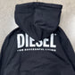 Diesel Zip Up Logo Hoodie